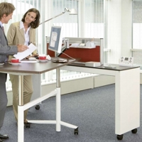 Bewegtes Büro